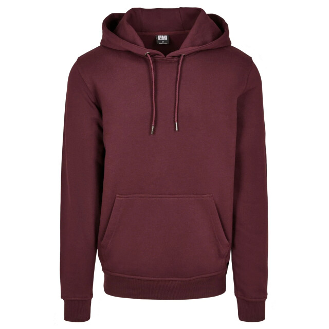 Urban Classics Heren basis hoodie UTTN378_redvine large