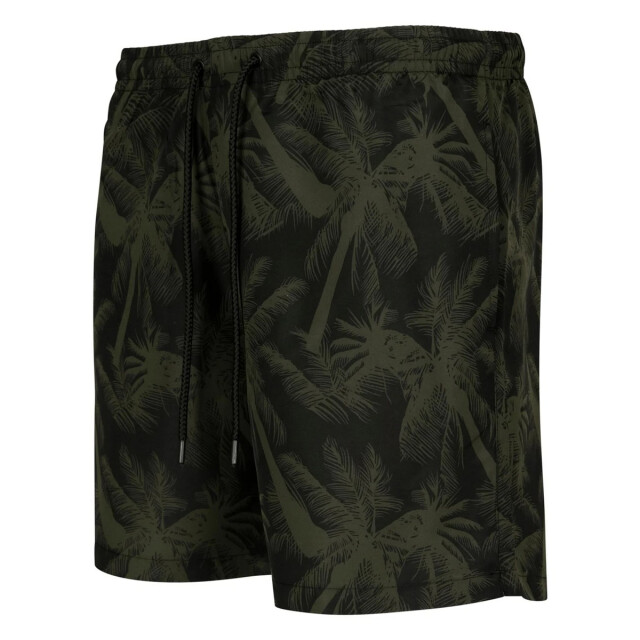Urban Classics Heren palm zwemshorts UTTN1658_olive large