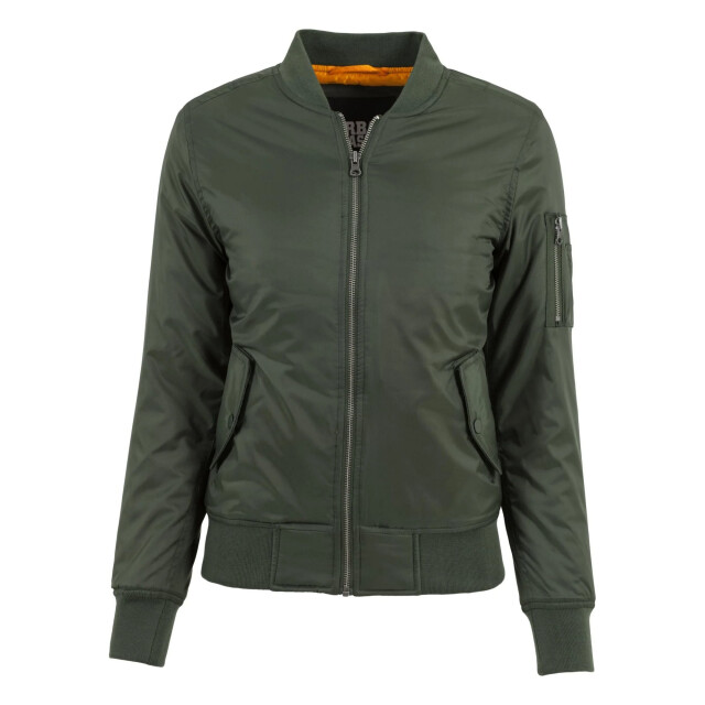 Urban Classics Dames basic bomberjack UTTN164_olive large