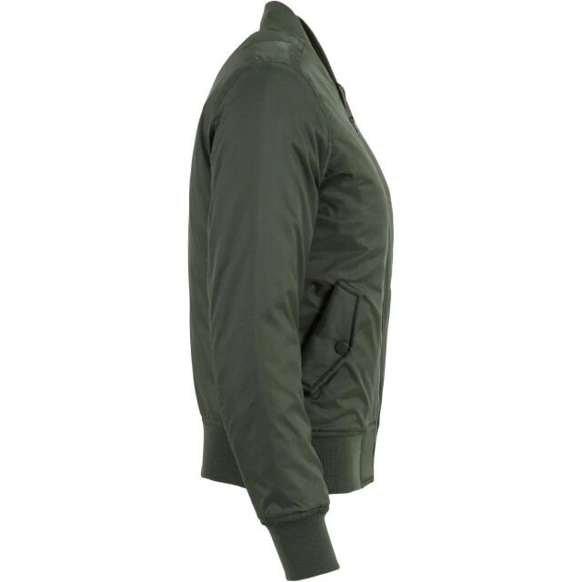 Urban Classics Dames basic bomberjack UTTN164_olive large
