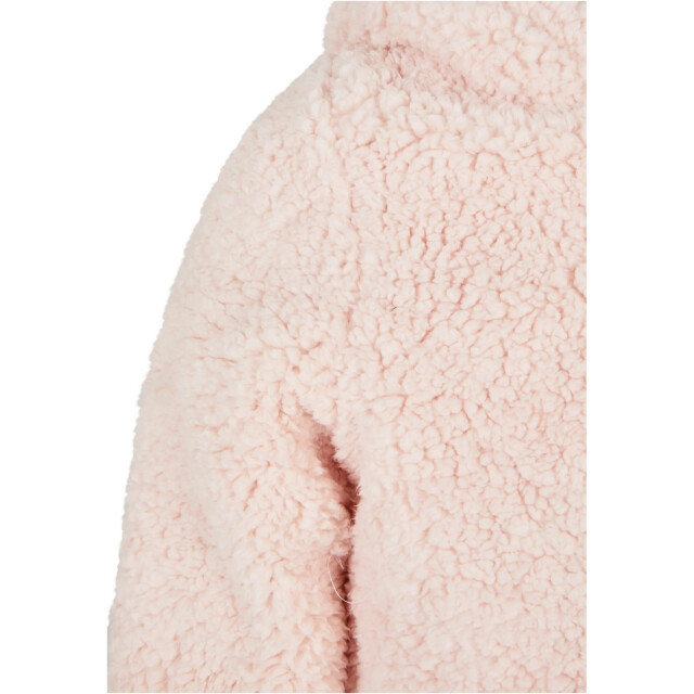 Urban Classics Sherpa jas voor meisjes UTTN362_pink large