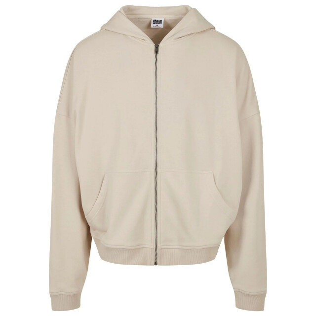 Urban Classics Heren-jas met capuchon en rits uit de jaren 90 UTTN1620_softseagrass large