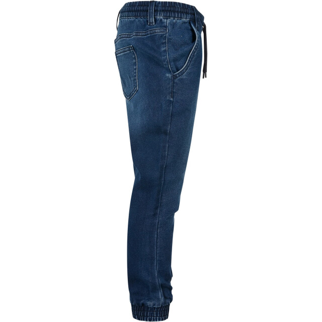 Urban Classics Jongens denim gebreide joggingbroek UTTN343_washedblue large