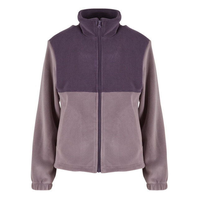 Urban Classics Dames polar fleece double layer jacket UTTN1639_purplenightfadedpurple large