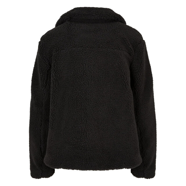 Urban Classics Dames sherpa bikerjas UTTN338_black large
