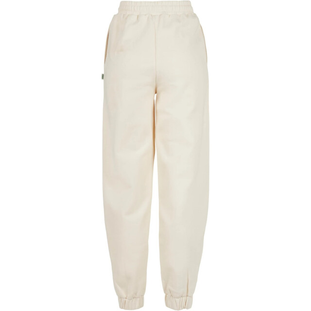 Urban Classics Dames organic balloon legs joggingbroek met hoge taille UTTN341_whitesand large