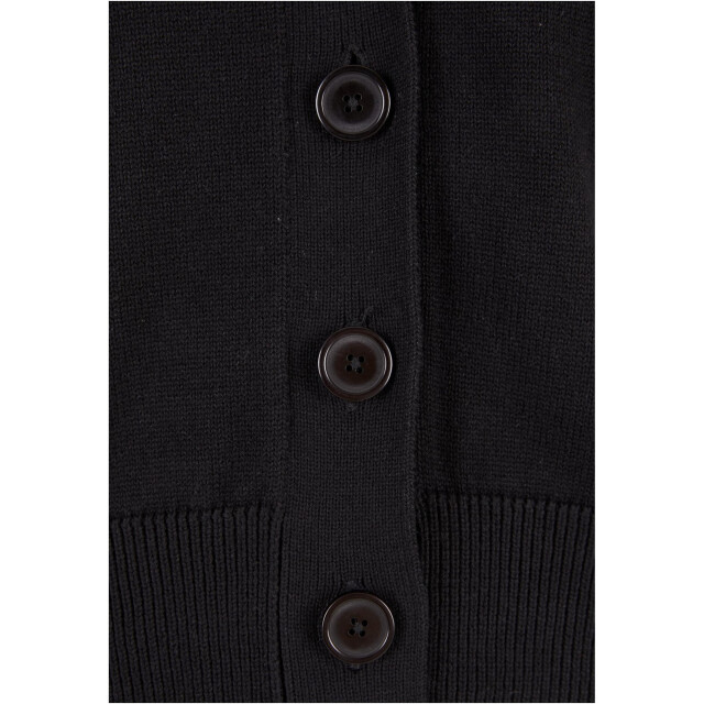 Urban Classics Dames geribd vest UTTN359_black large