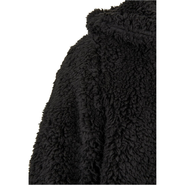 Urban Classics Sherpa jas voor meisjes UTTN362_black large