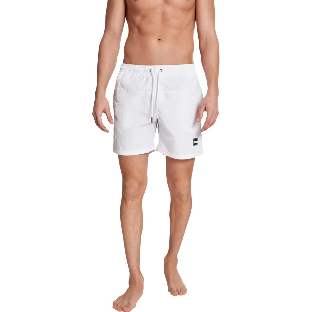 Urban Classics Heren blok zwemshorts UTTN159_white large