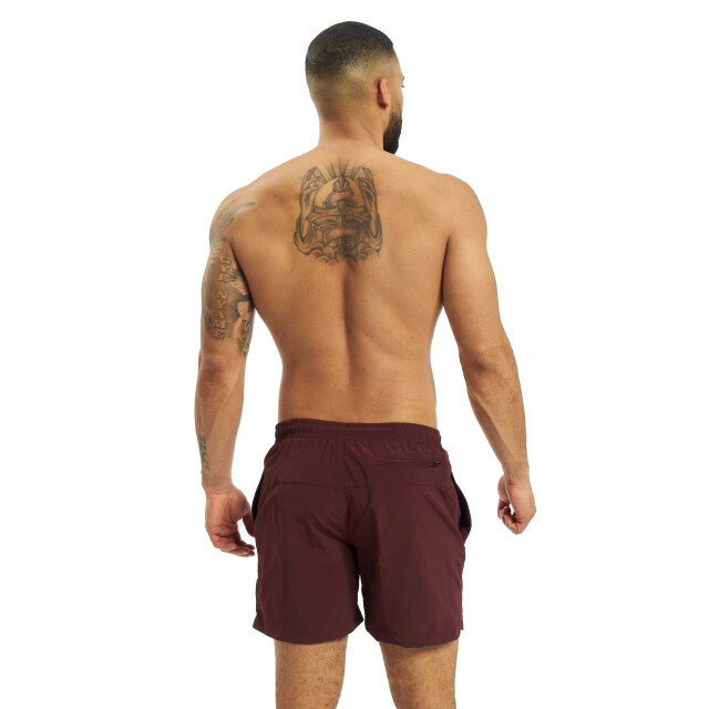 Urban Classics Heren blok zwemshorts UTTN159_cherry large