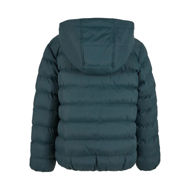 Urban Classics Jongens basic gewatteerde jas UTTN415_bottlegreen large
