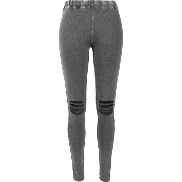 Urban Classics Dames ripped knee legging UTTN160_acidblack large