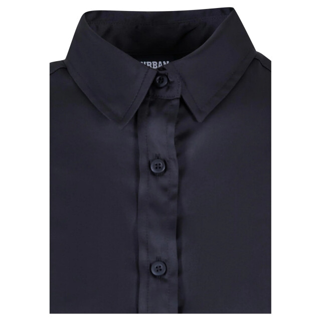 Urban Classics Dames satijn overhemd UTTN1610_black large