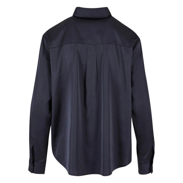 Urban Classics Dames satijn overhemd UTTN1610_black large