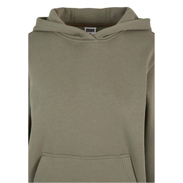 Urban Classics Dames fluffy hoodie UTTN1613_lightolive large