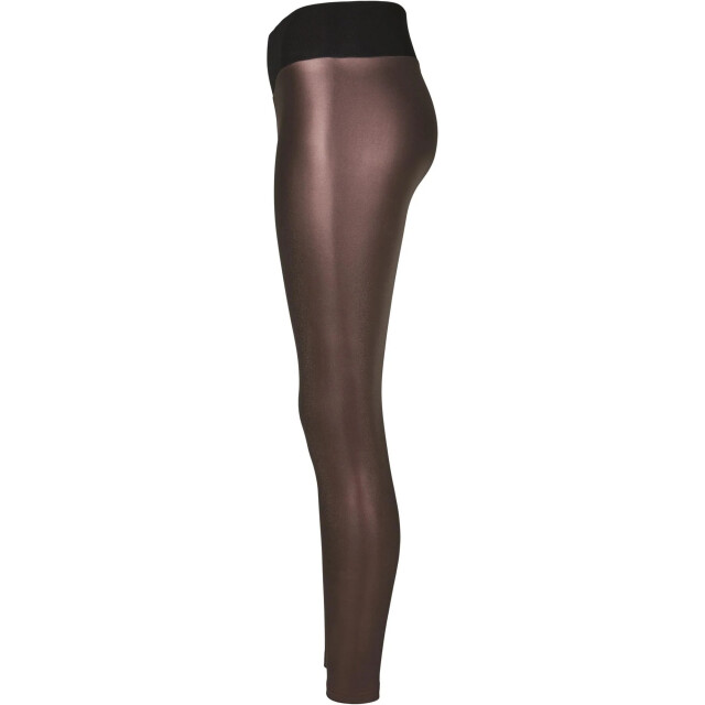 Urban Classics Dames legging hoog taille leer UTTN344_winered large