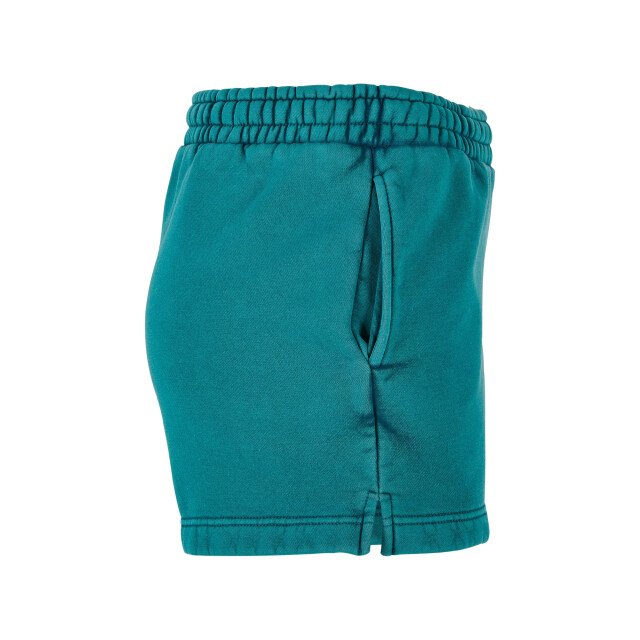 Urban Classics Dames stone wash korte broek UTTN345_watergreen large
