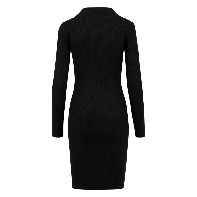 Urban Classics Dames ribjurk UTTN332_black large