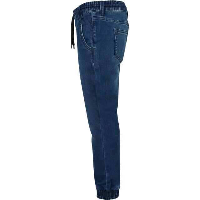 Urban Classics Jongens denim gebreide joggingbroek UTTN343_washedblue large
