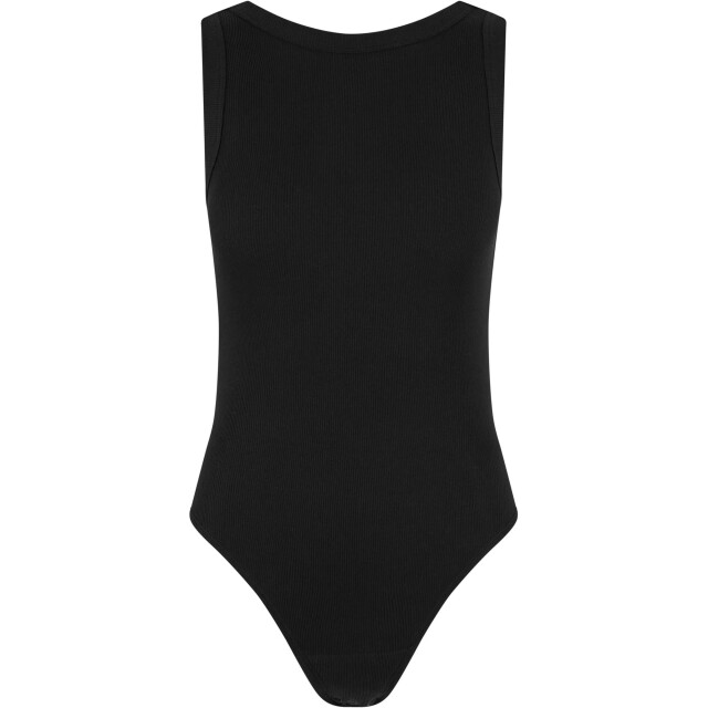 Urban Classics Dames ribbed bodysuit UTTN1589_black large