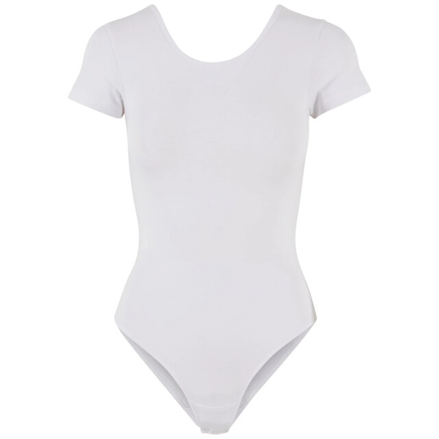 Urban Classics Dames stretch jersey organic bodysuit (set van 2) UTTN1593_white large