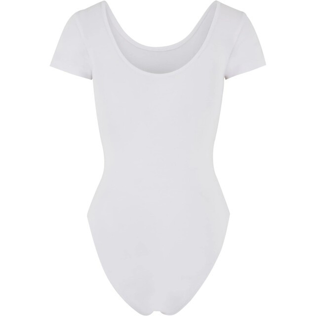 Urban Classics Dames stretch jersey organic bodysuit (set van 2) UTTN1593_whitewhitesand large
