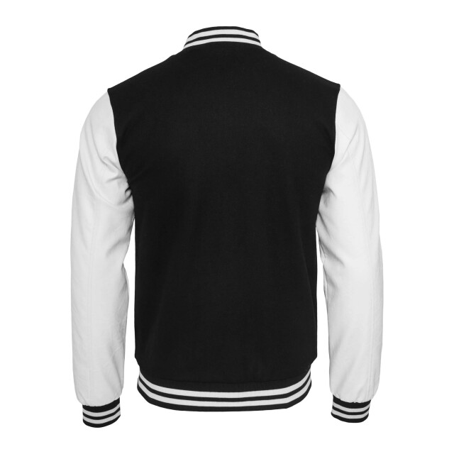 Urban Classics Oldschool heren sportjas UTTN1594_blackwhite large