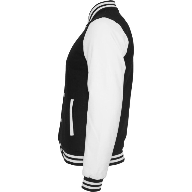 Urban Classics Oldschool heren sportjas UTTN1594_blackwhite large