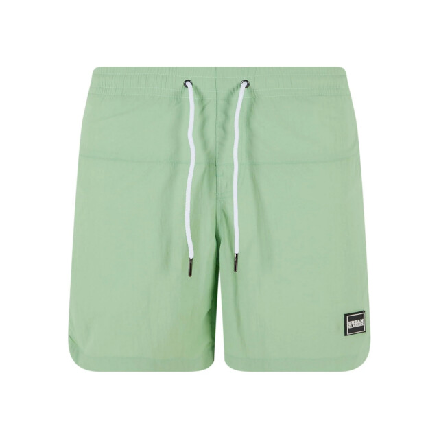 Urban Classics Heren blok zwemshort (set van 2) UTTN1597_vintagegreenblack large