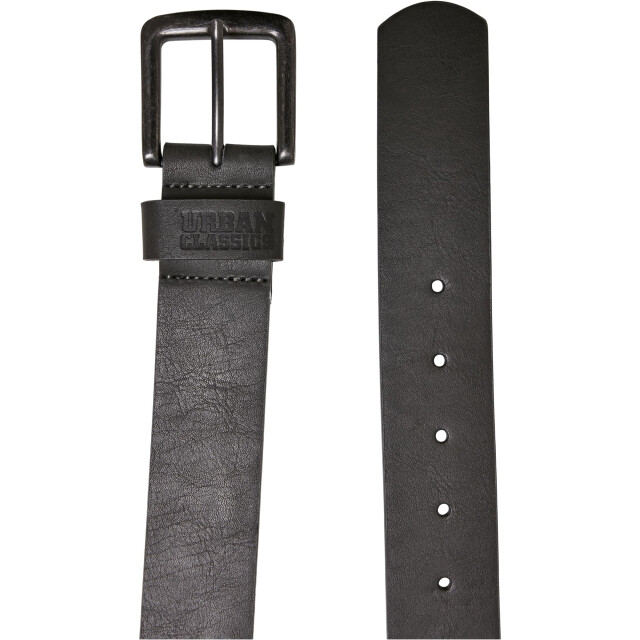 Urban Classics Effen riem van imitatieleer UTTN337_darkgrey large