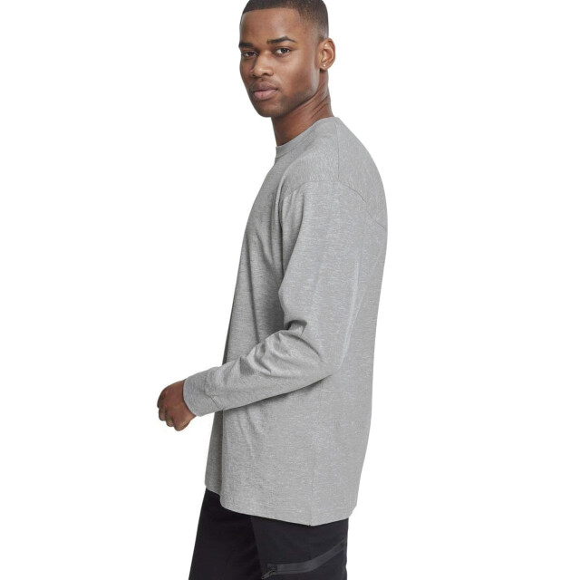 Urban Classics Heren lang t-shirt met lange mouwen UTTN313_grey large