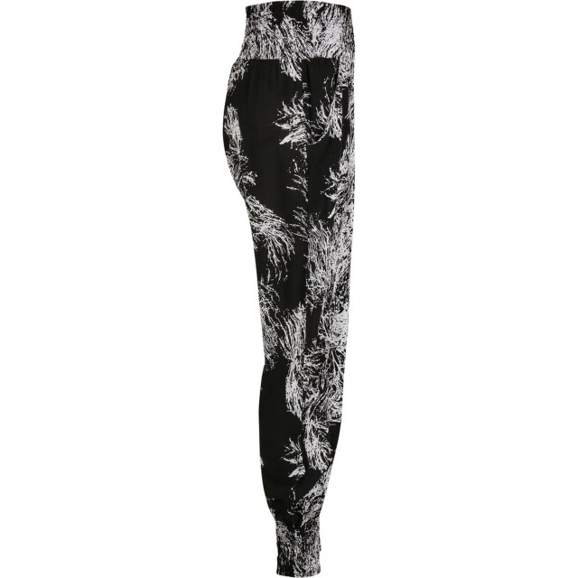 Urban Classics Dames sarong broek UTTN1583_blackwhite large