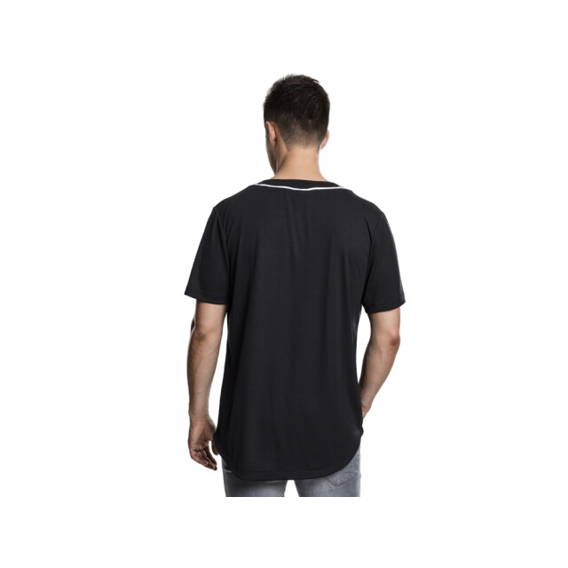 Urban Classics Heren mesh baseball jersey UTTN376_blackwhite large
