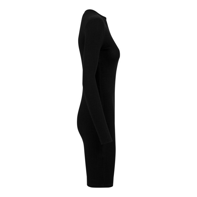 Urban Classics Dames ribjurk UTTN332_black large