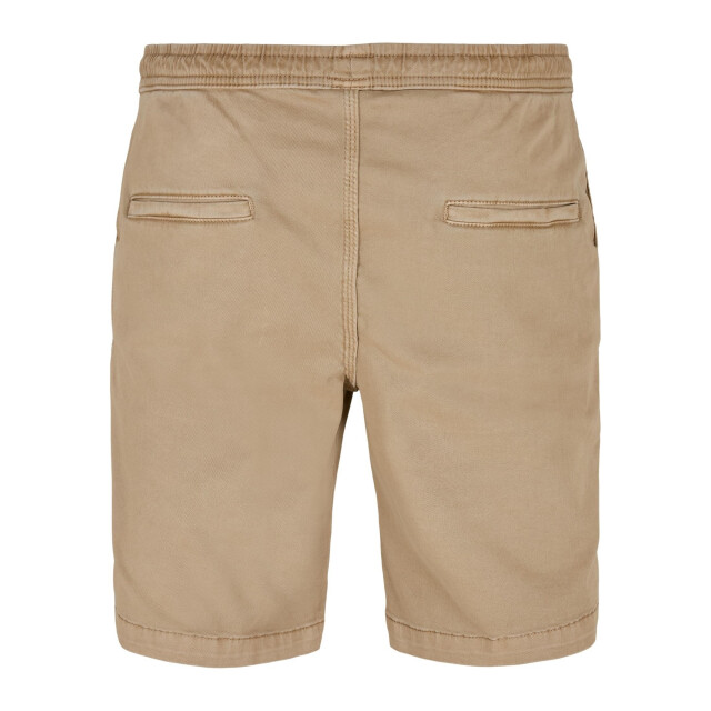 Urban Classics Heren twill stretch sweat shorts UTTN156_unionbeige large