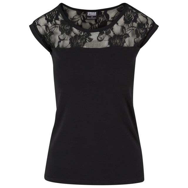 Urban Classics Dames veters top UTTN312_black large