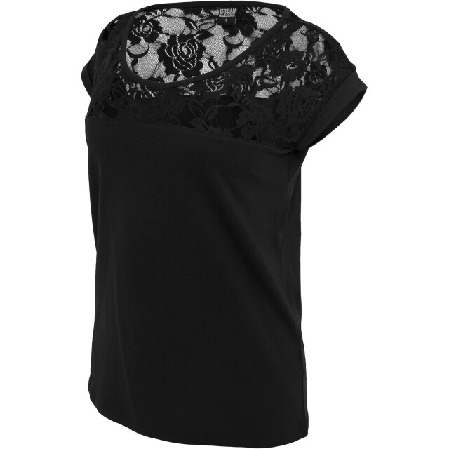 Urban Classics Dames veters top UTTN312_black large