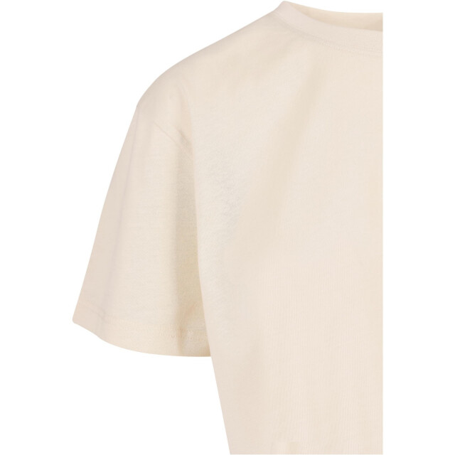 Urban Classics Dames kort oversized gewaad t-shirt UTTN1578_whitesand large
