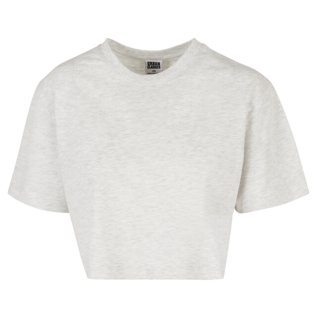 Urban Classics Dames kort oversized gewaad t-shirt UTTN1578_lightgrey large