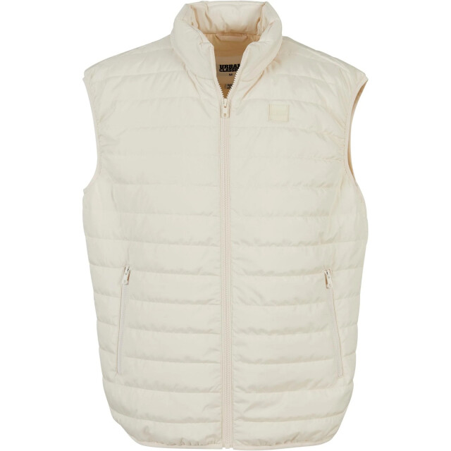 Urban Classics Heren lichtgewicht gewatteerd gilet UTTN1569_whitesand large