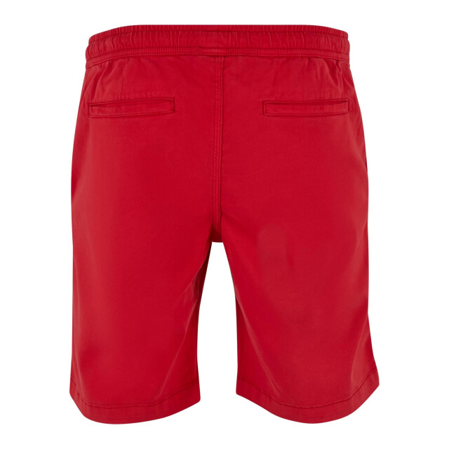 Urban Classics Heren twill stretch sweat shorts UTTN156_cityred large
