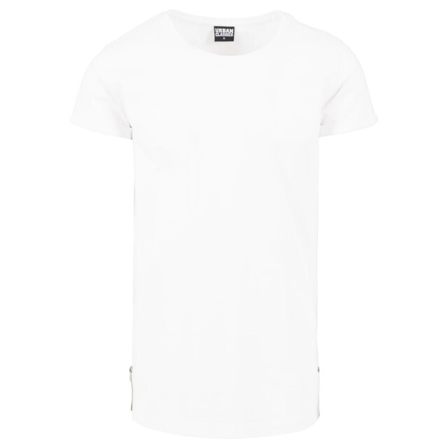 Urban Classics Heren lang t-shirt met zijrits UTTN314_white large