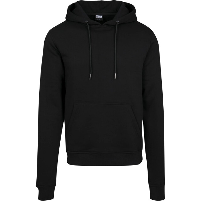 Urban Classics Heren basic badstof hoodie UTTN282_black large