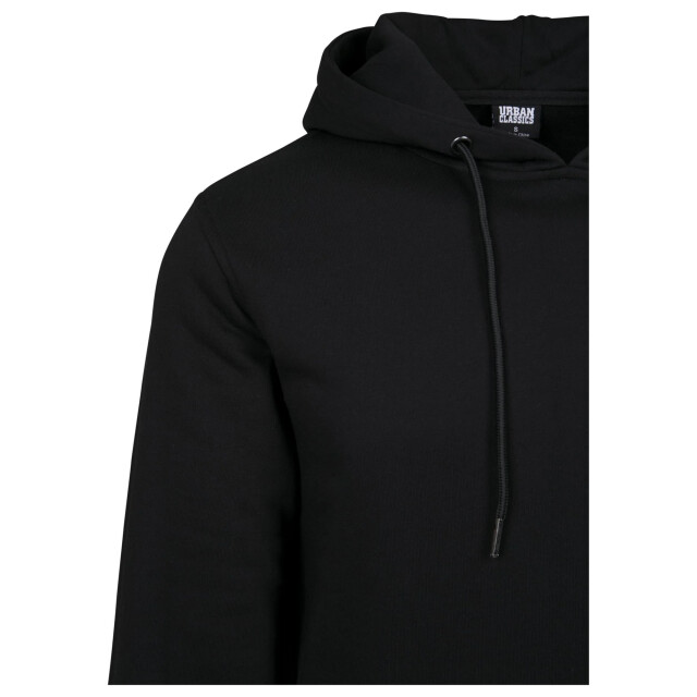 Urban Classics Heren basic badstof hoodie UTTN282_black large