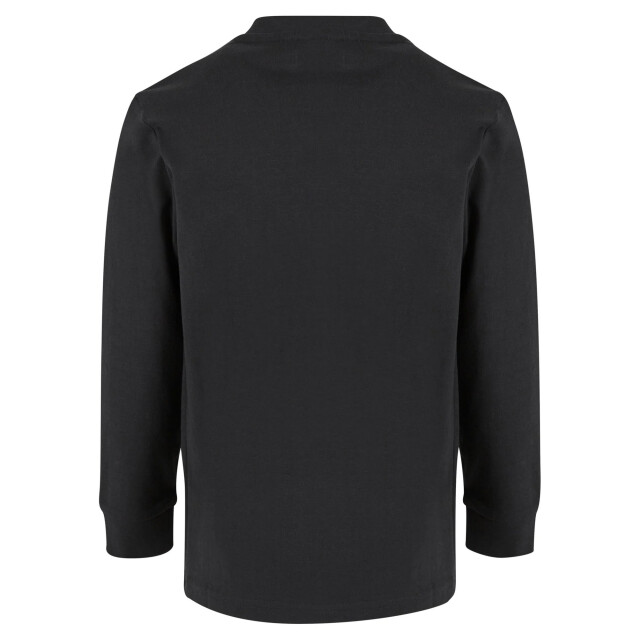 Urban Classics Jongens zwaargewicht pocket oversized t-shirt met lange mouwen UTTN1564_black large