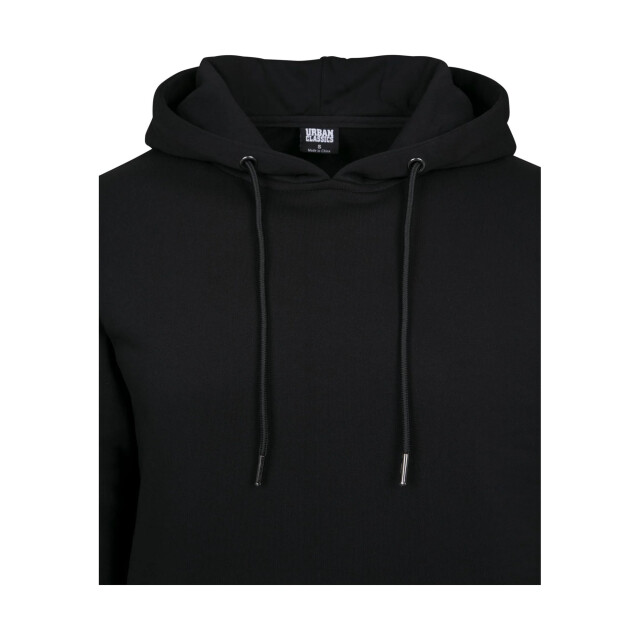 Urban Classics Heren basic badstof hoodie UTTN282_black large