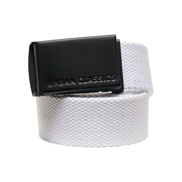 Urban Classics Canvas kinderriem (set van 2) UTTN287_blackwhite large