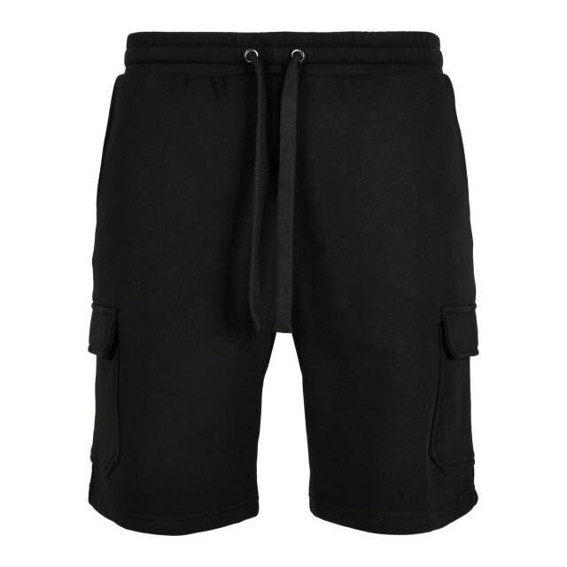 Urban Classics Heren bio cargo pocket sweat shorts UTTN293_black large