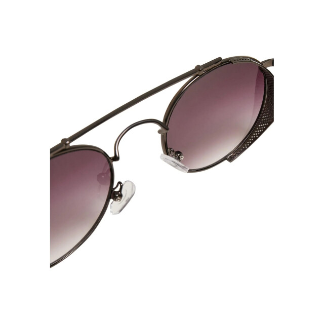 Urban Classics Chios ronde zonnebril voor volwassenen UTTN298_blackblack large