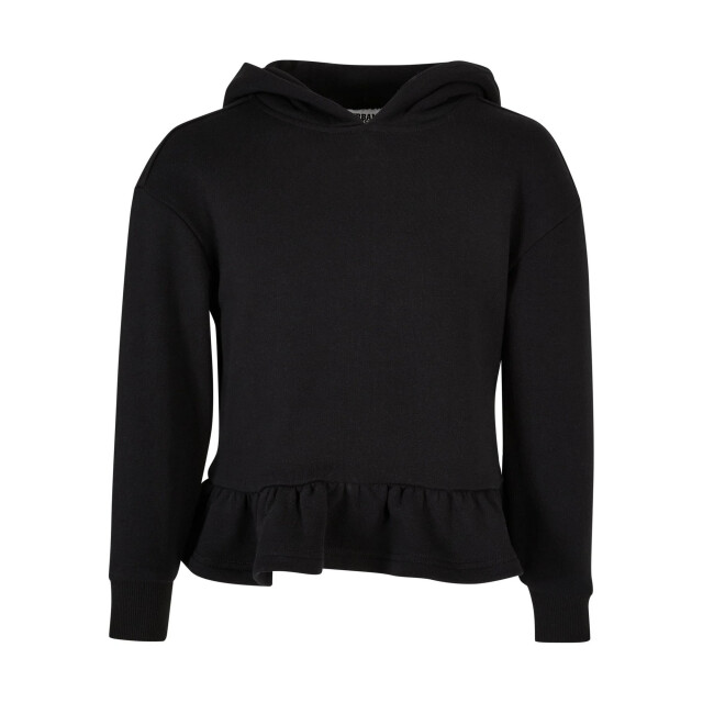 Urban Classics Meisjes volants organic hoodie UTTN1557_black large